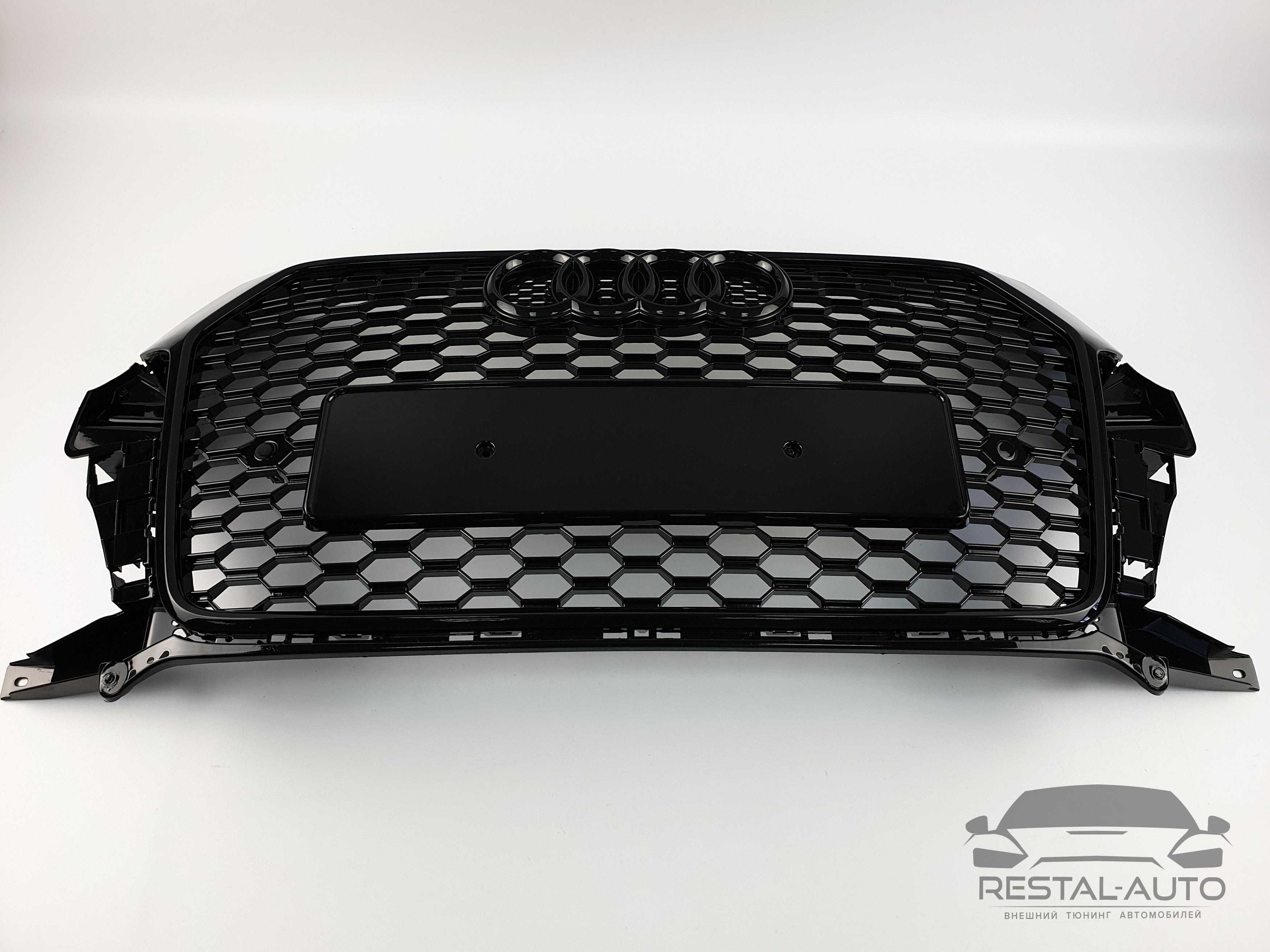Решетка Радиатора Audi Q3 RS 2014-2018г в стиле RS ауди q3 rs рс