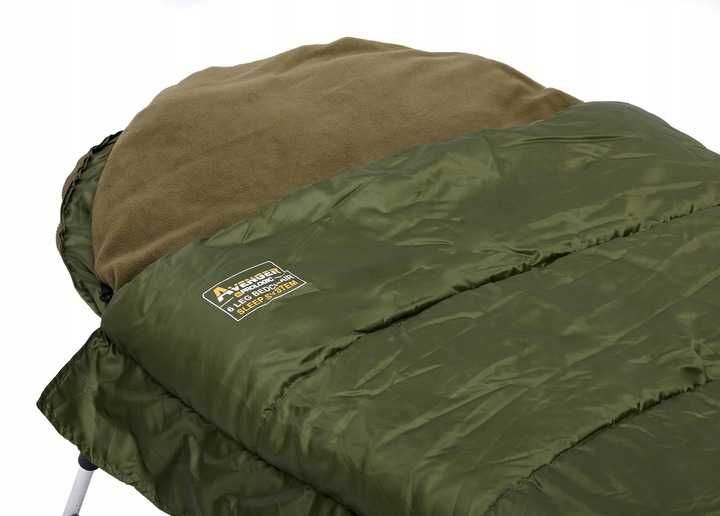 Łóżko Ze Śpiworem Prologic Avenger Sleeping Bag And Bedchair 6 Legs