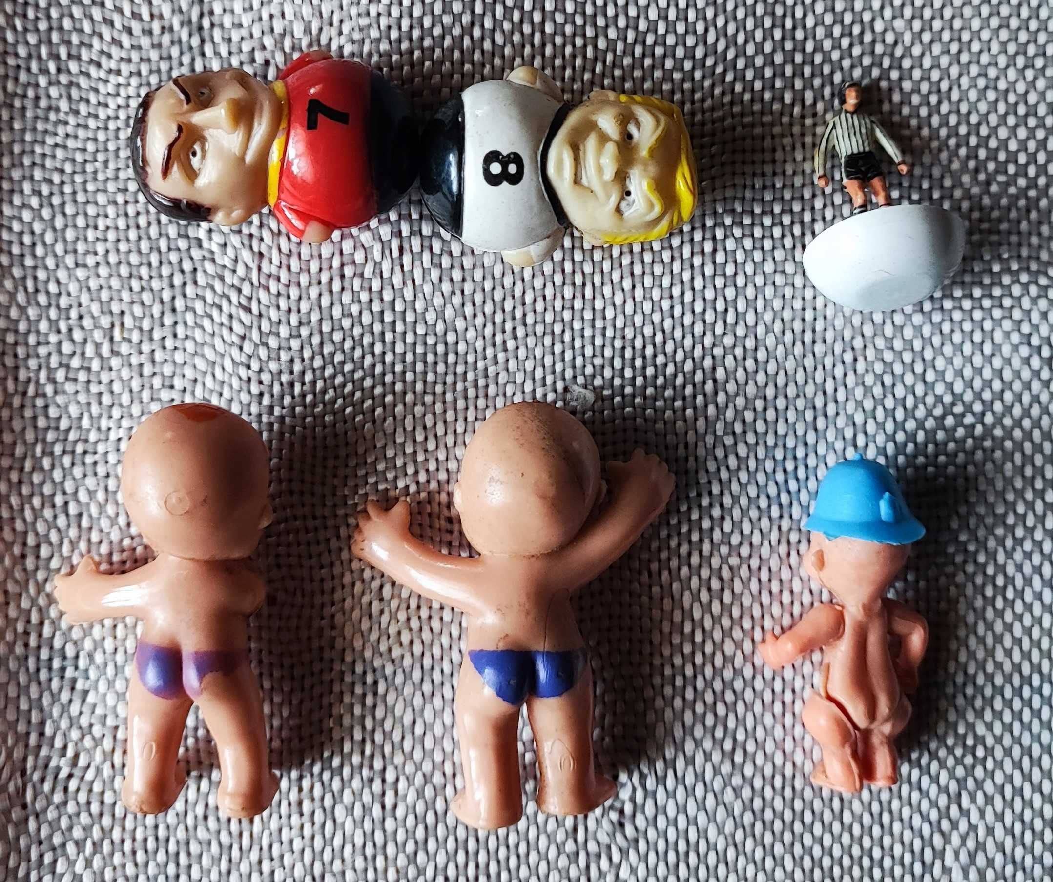 Lote de bonecos miniaturas - bebes, futebol