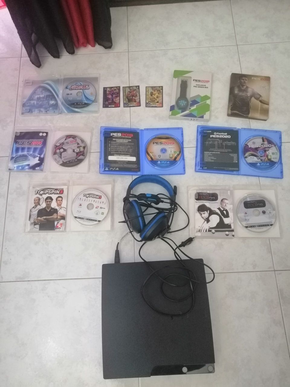 Ps3 + jogos + extras