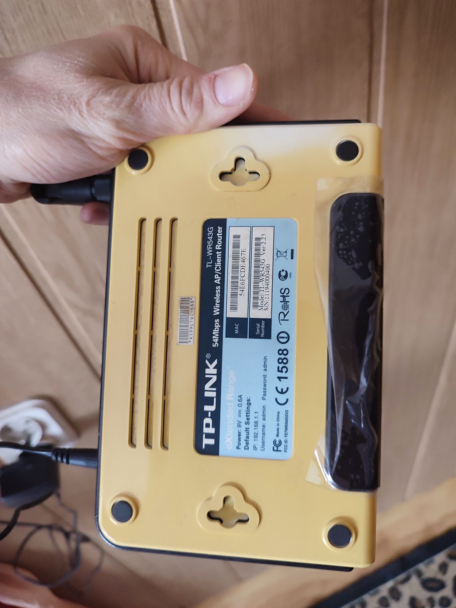 router TP-Link tl wr543g sprawny