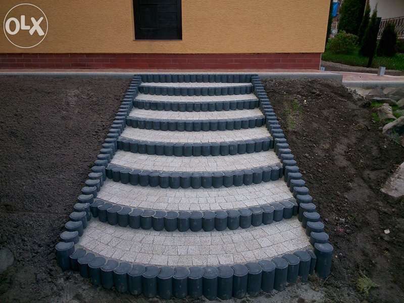 Ogrody brukarstwo bruk brukowanie kostka brukowa ogrodzenia WOLNE TERM