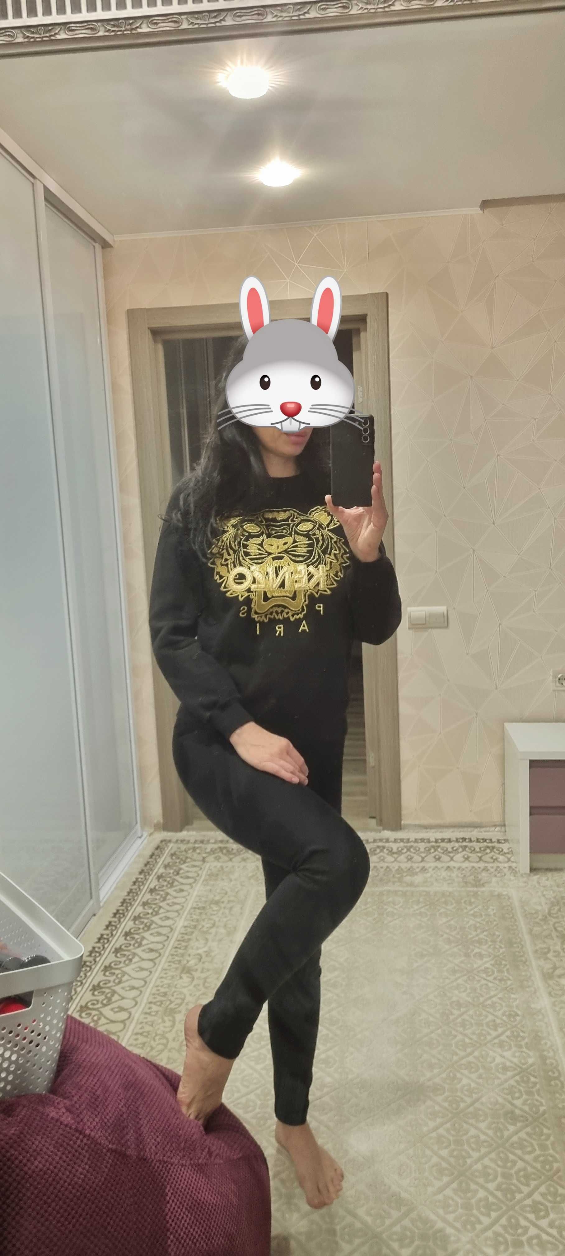 Кофта Kenzo XS флис