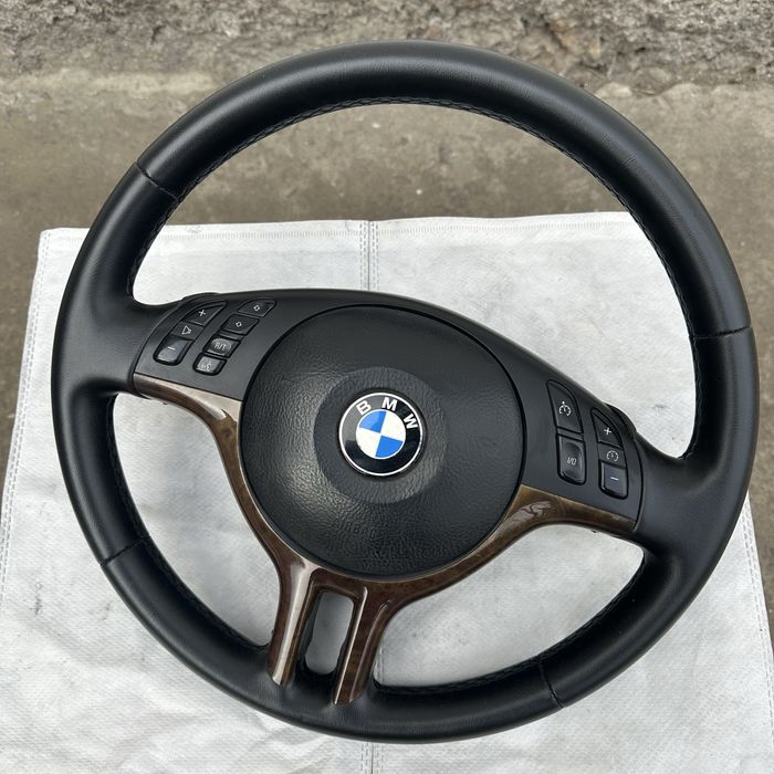 Спорт руль bmw e46 e39 e38 e53 x5 дерево м кермо бмв Е46 Е39 Е38 Х5 53