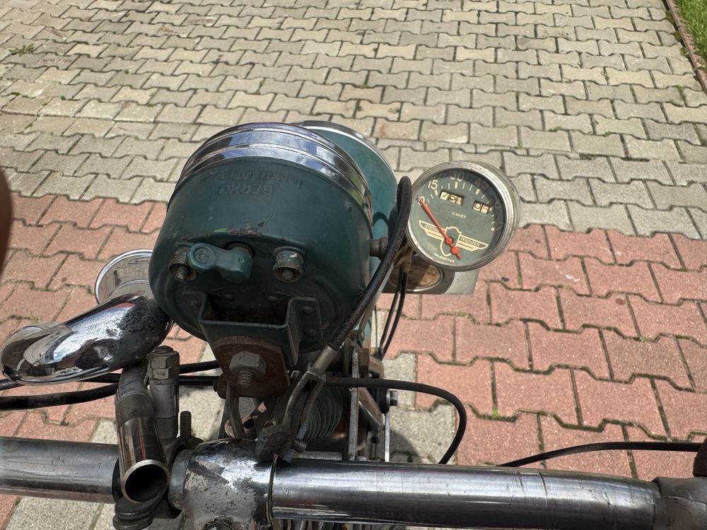 Motocykl klasyk Monark 118cc w dobrym stanie