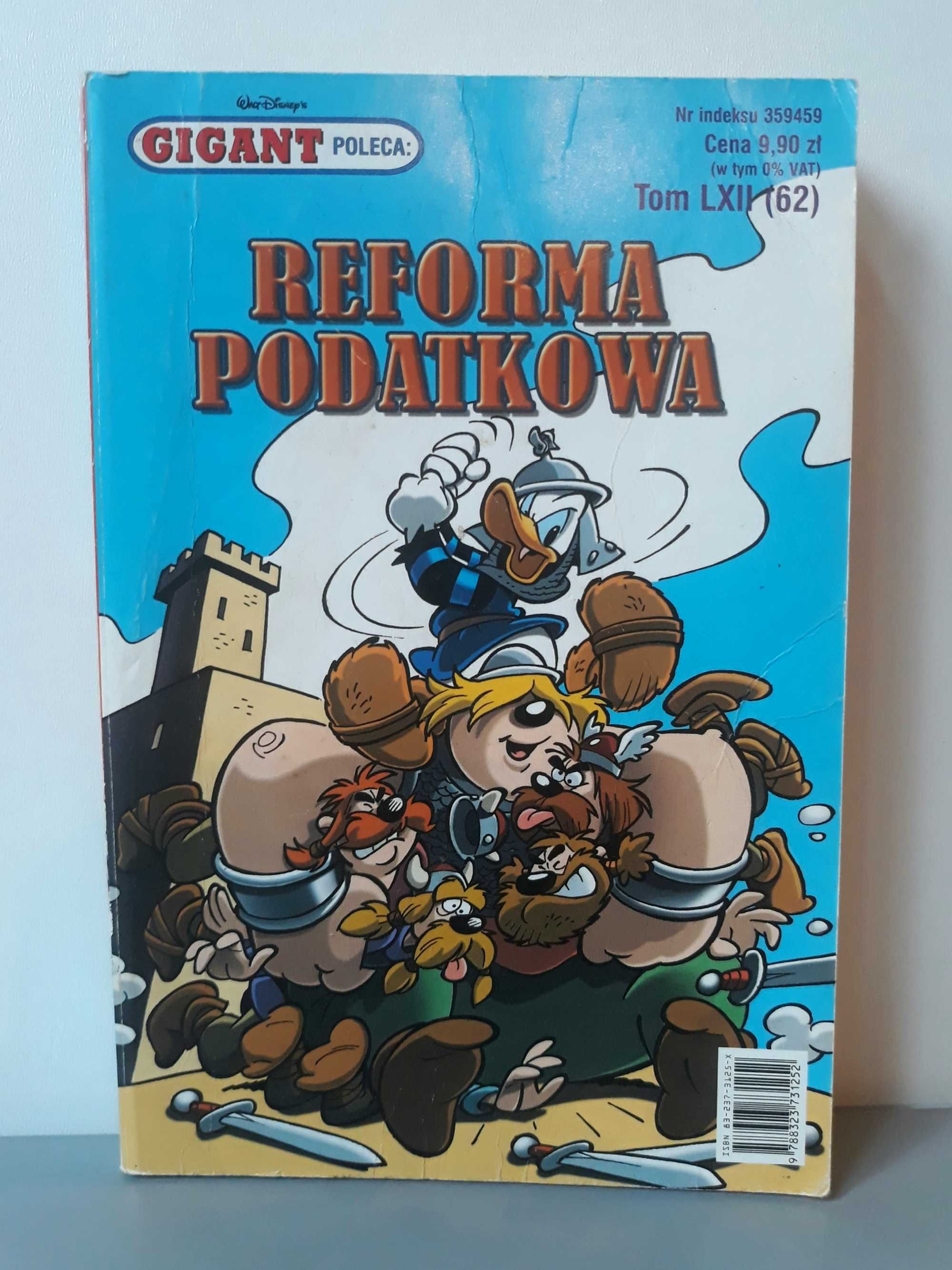 Kaczor Donald  - Reforma podatkowa - komiks