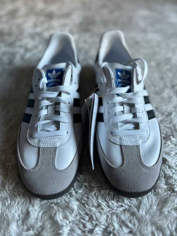 Buty Trampki | adidas samba0G | Nowe Biały | Roz.38