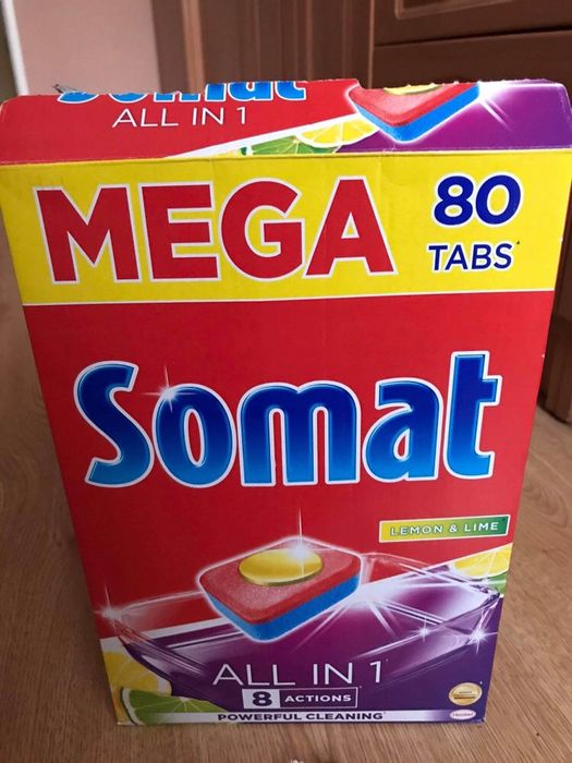 Tabletkii do zmywarki Somat