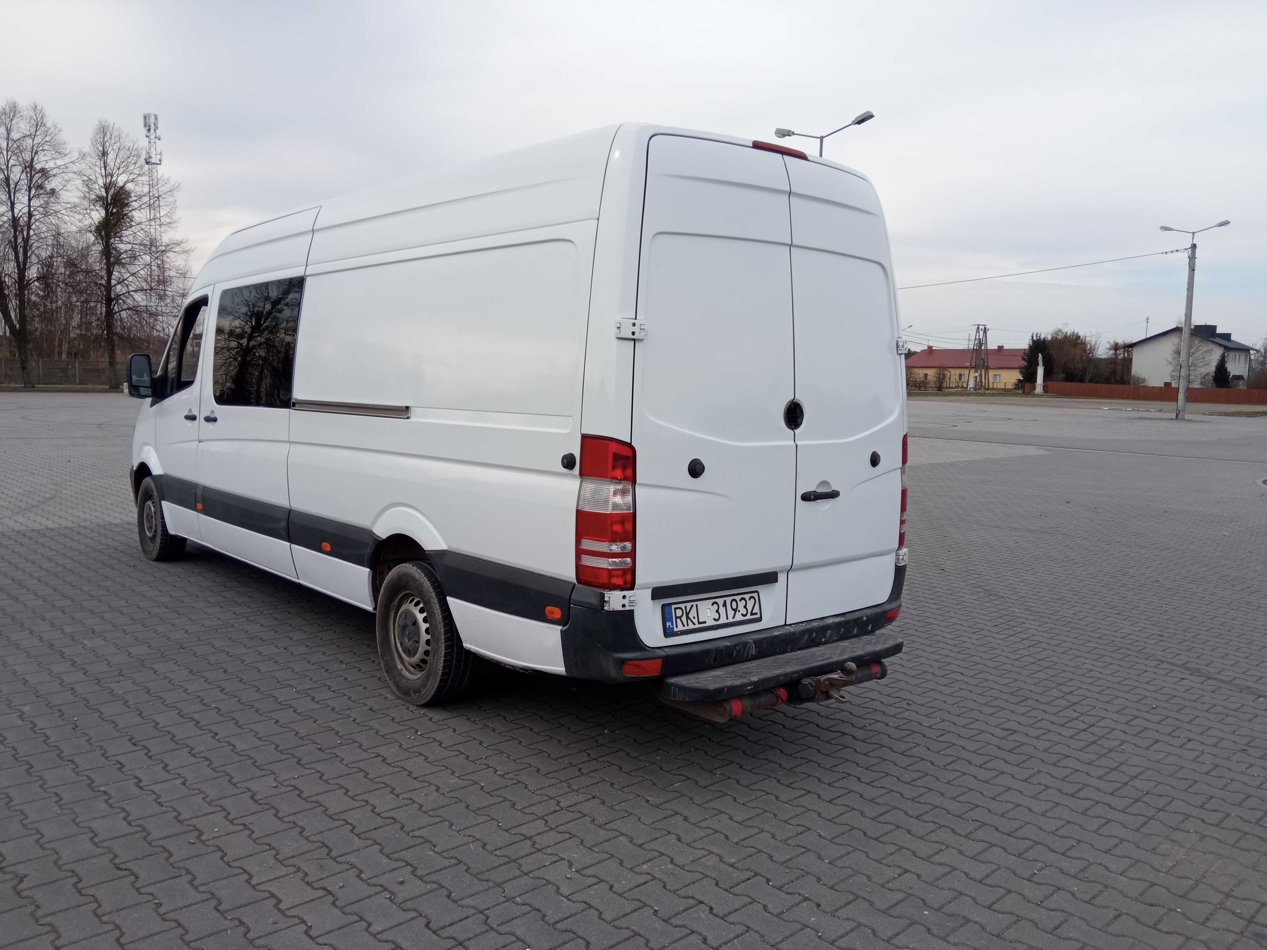 WYNAJEM Busa Wypożyczenie Mercedes Sprinter 906 6 osobowy Max 316