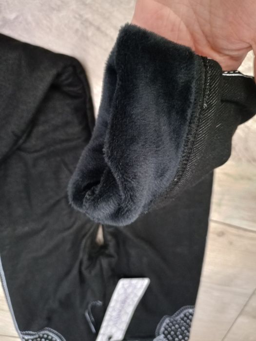 Ciepłe leginsy dla dziewczynki