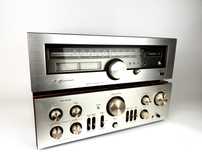 Wzmacniacz Luxman L-85V Amplifier & T-88V AM/FM Stereo Tuner.