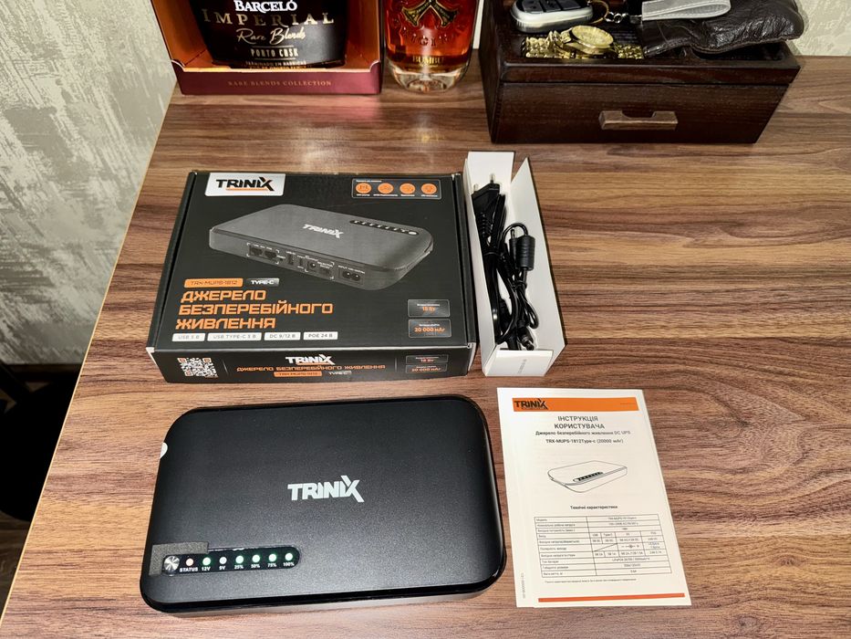 Джерело безперебійного живлення UPS Trinix  (20000mAh LiFePo4)