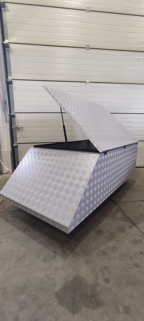 Skrzynka aluminiowa skrzynia transportowa bagażnik box kamper na wymia