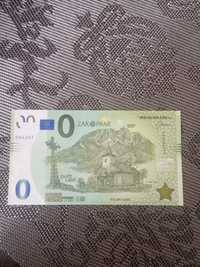 Banknot zakopane 0 euro