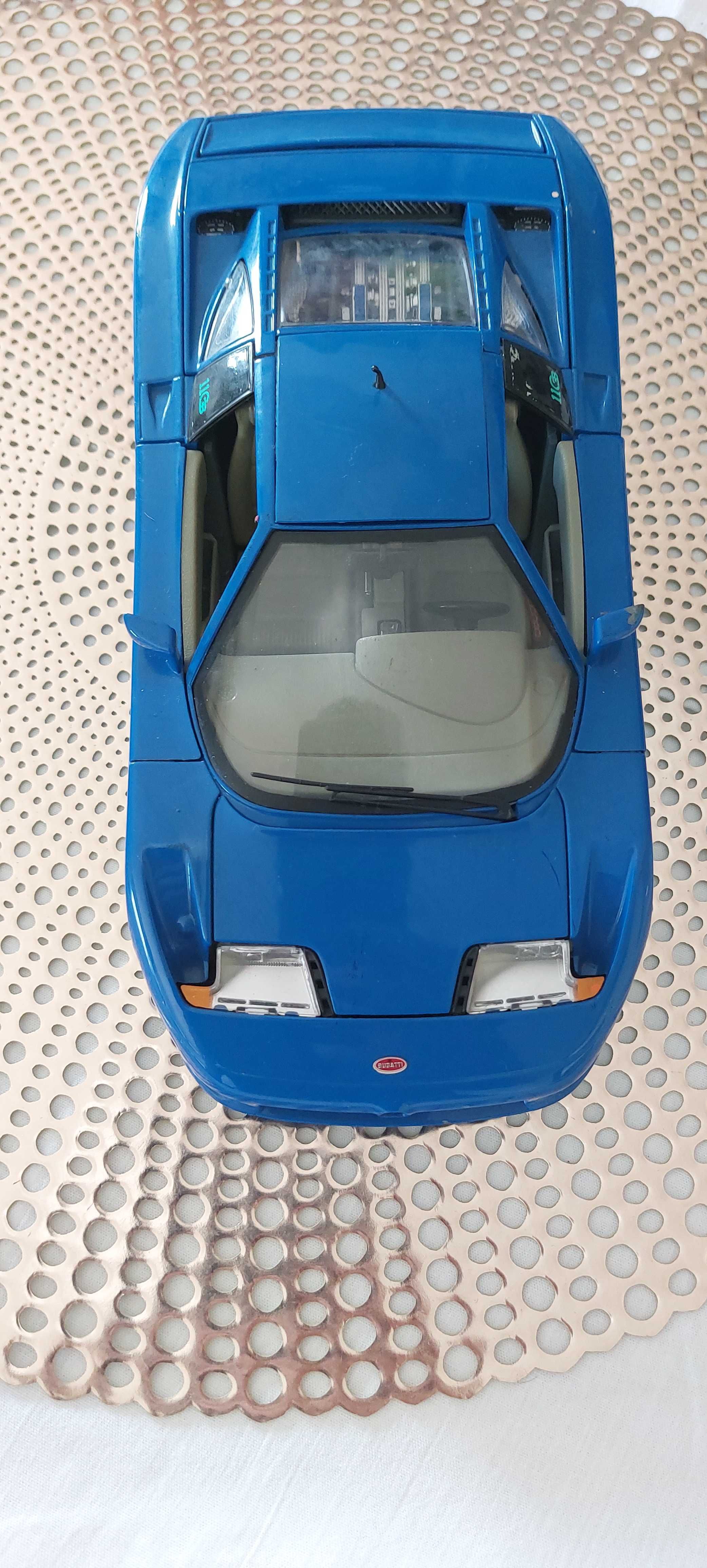 Carro burago 1/18 antigo Bugatti 1991