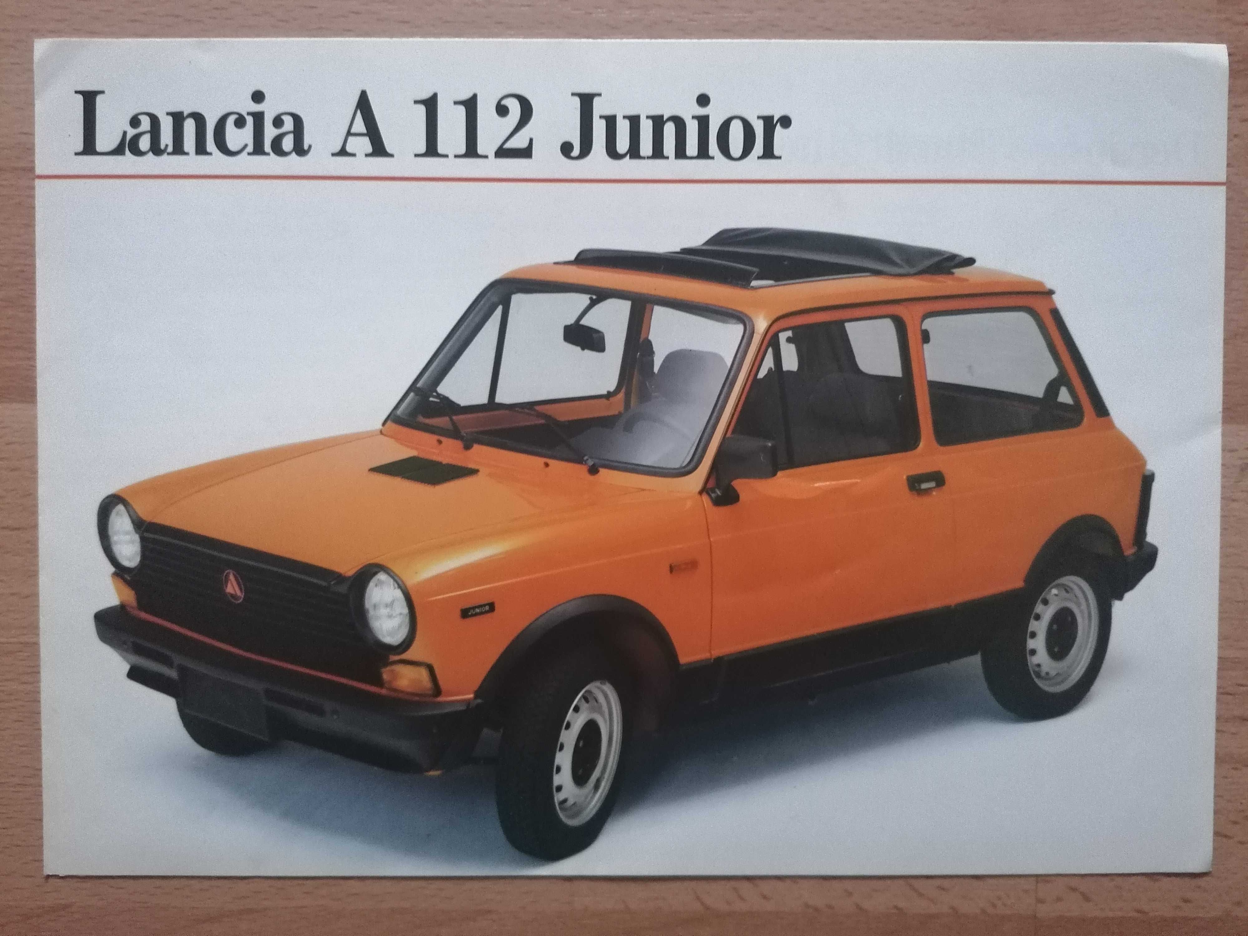 Prospekt Lancia A 112 Junior