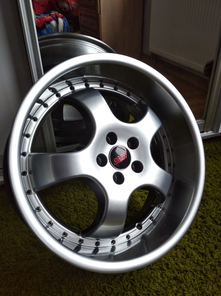 R18. Диски DBV. 5/100. J8. ET35. BBS. Субару