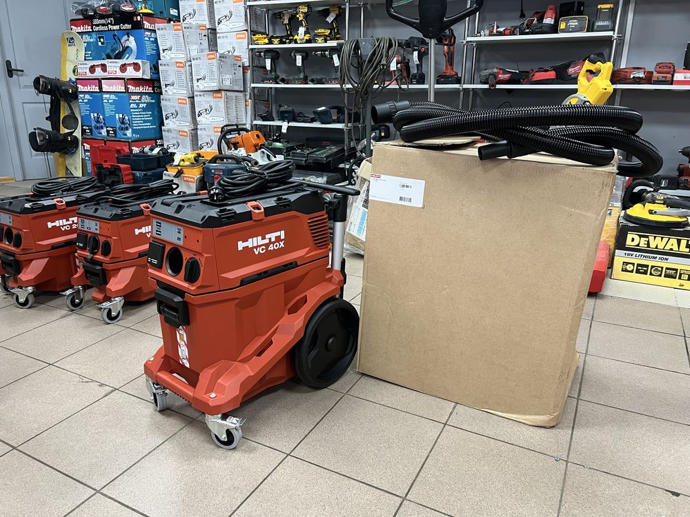 Пилесос Hilti VC 40LX -MX нові 2025 рік РАЗПРОДАЖА!