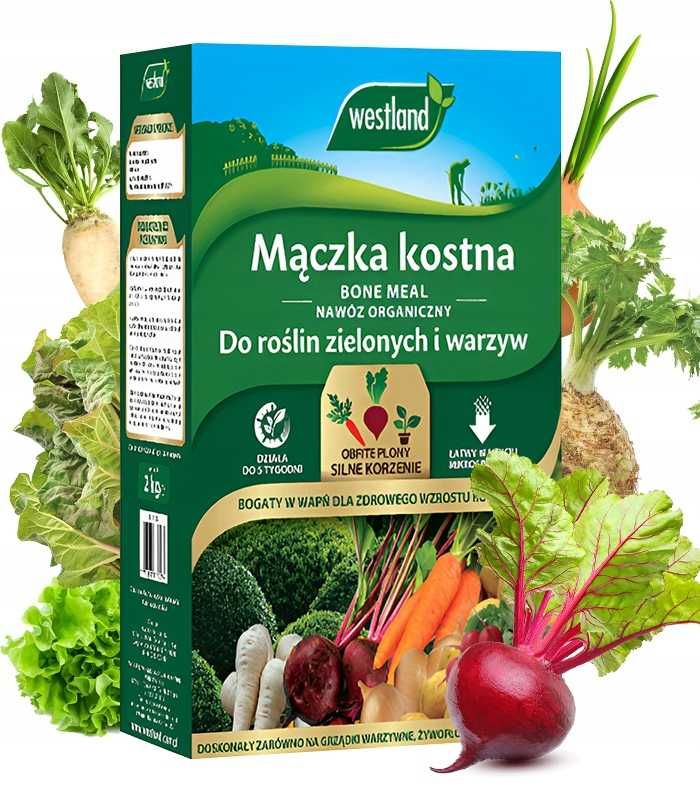 MĄCZKA KOSTNA Nawóz Jesienny do Warzyw, Roślin, Wiosenny  2KG