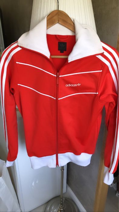 Adidas bluza czerwona rozm s/m