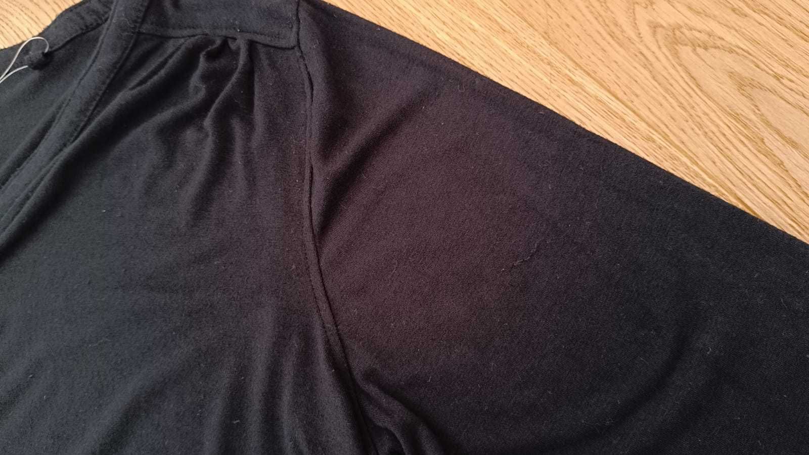 Nowa damska bluzka XL 48/50 plus size wiskoza czarna