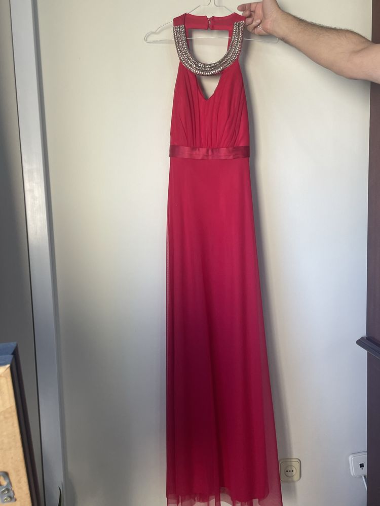 Vestido de cerimonia vermelho - tam L