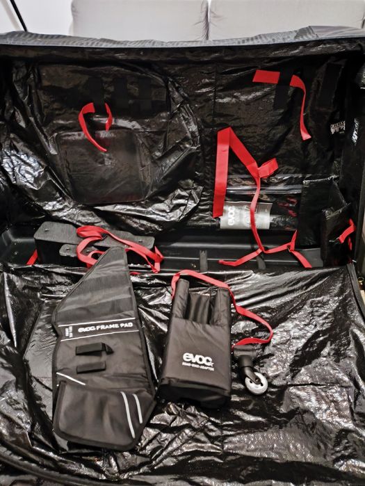 Walizka rowerowa EVOC BIKE TRAVEL BAG PRO, super stan