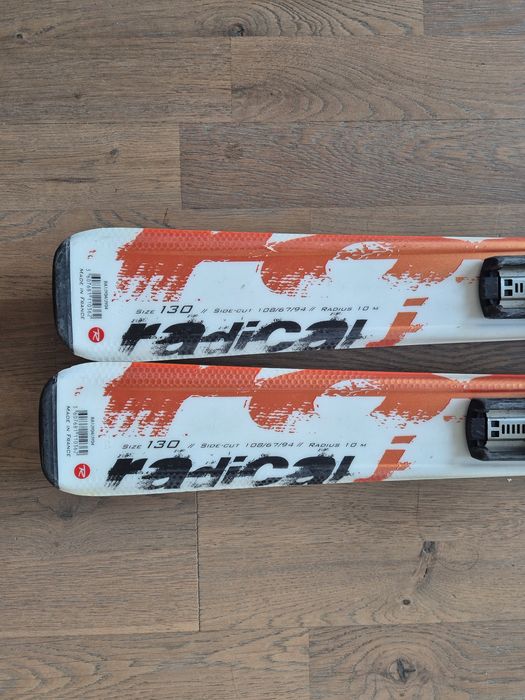 Rossignol Radical GS V15 stan Bdb narty dziecięce 130