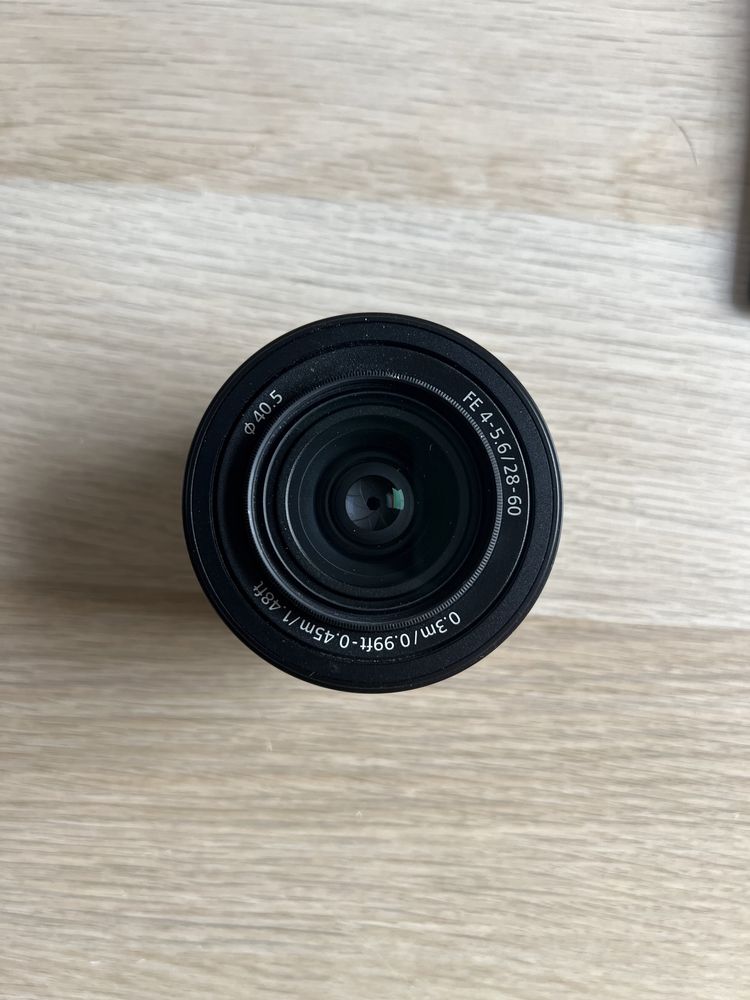 Obiektyw Sony 26-60mm f.3,5-5.6