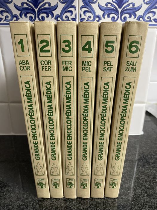 Grande enciclopédia médica - 6 volumes