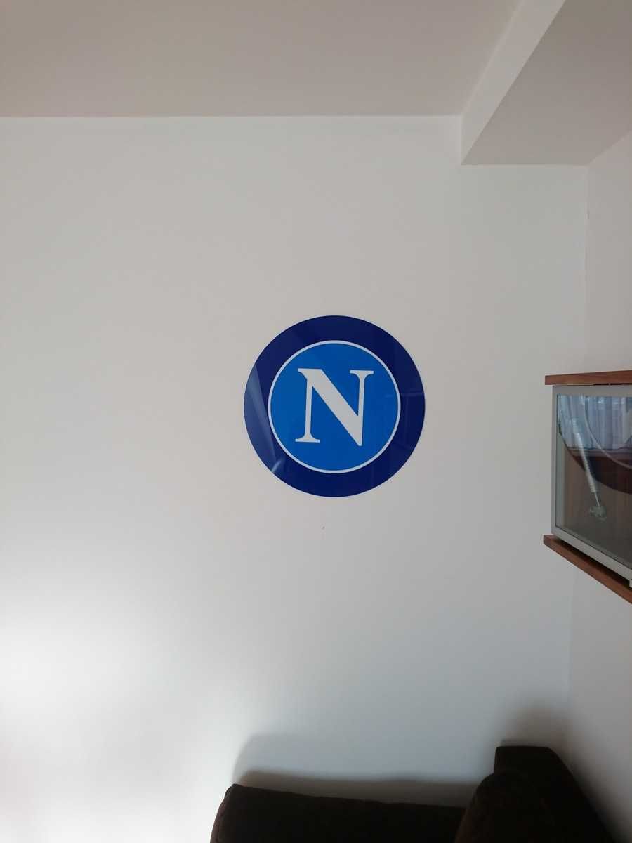 Herb Klubowy SSC Napoli do pokoju na ścianę gadżet prezent dla męża