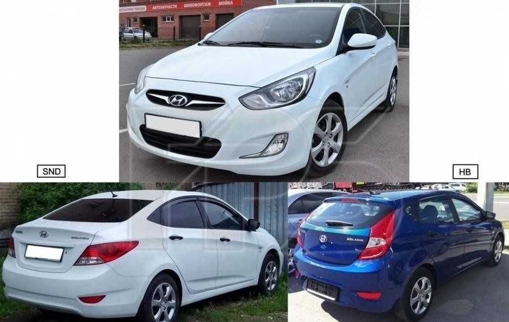 Фонарь Hyundai Accent Solaris 2012- Акцент Солярис Запчасти