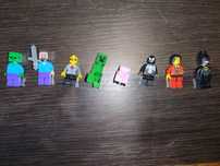 Фигурки  из Майнкрафт и обычного Lego