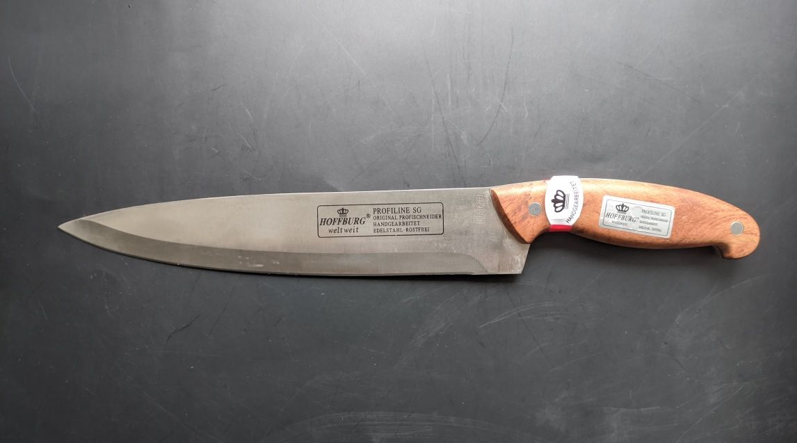 Кухарський шеф-ніж Hoffburg універсальний ніж та виделка для м'яса