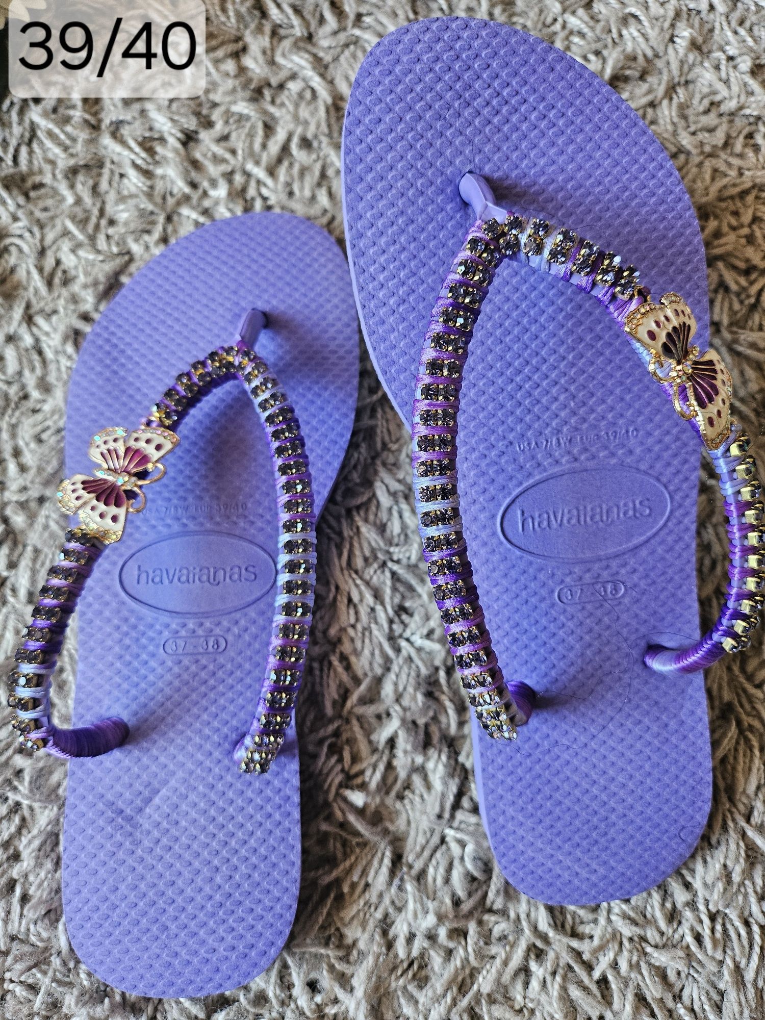 Sandálias Havaianas decoradas
