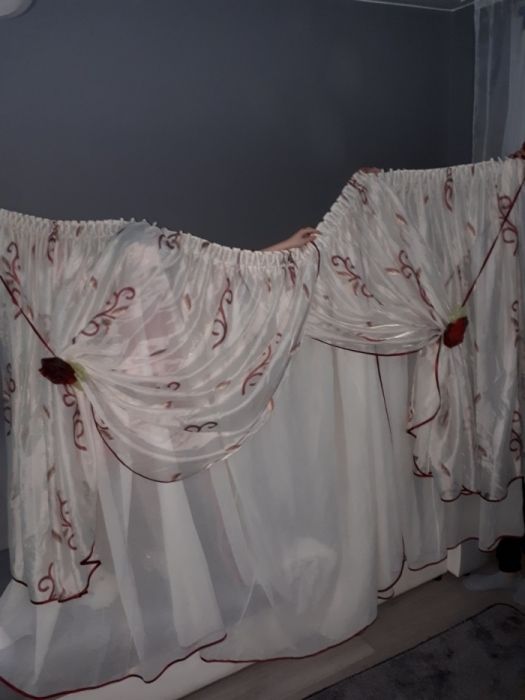 Piękna porządna firanka