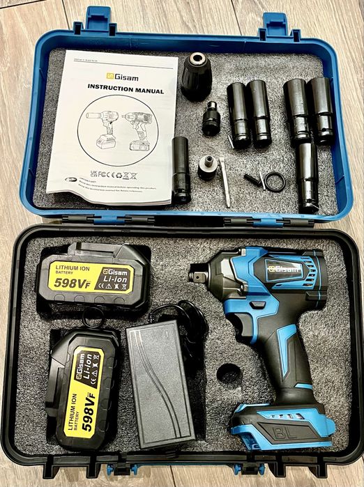 Klucz udarowy GISAM bezszczotkowy 1200Nm