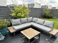 Sofa narożna ogrodowa  249x249