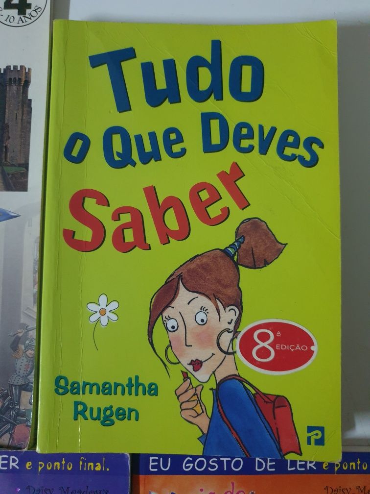 Vários livros - tudo o que deves saber. No tempo dos cavaleiros...