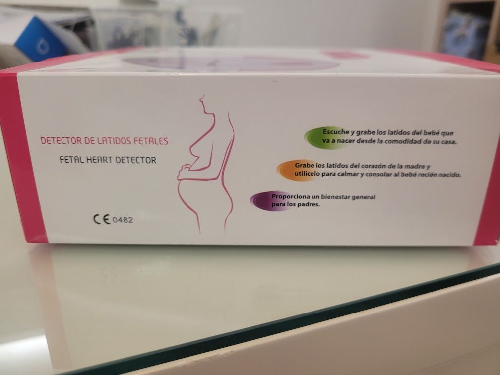 Ouvir bebe na barriga. Som fetal