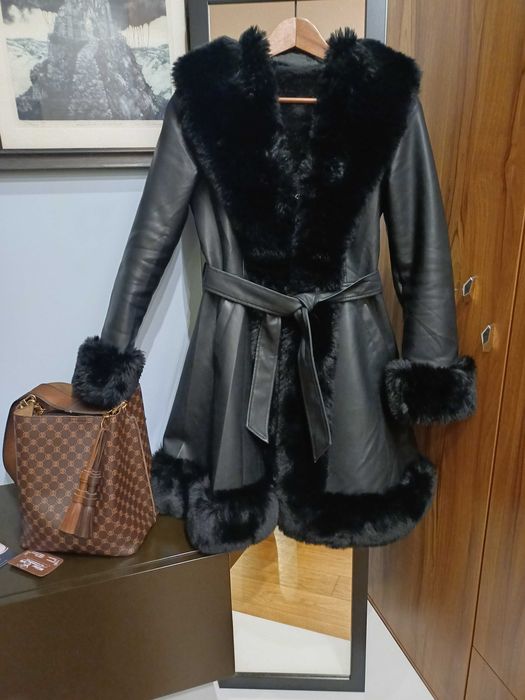 damskie sexy futerko w rozm. M