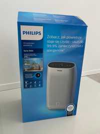 Oczyszczacz powietrza PHILIPS AC1215/50 NOWY! COVID, alergie, pyły