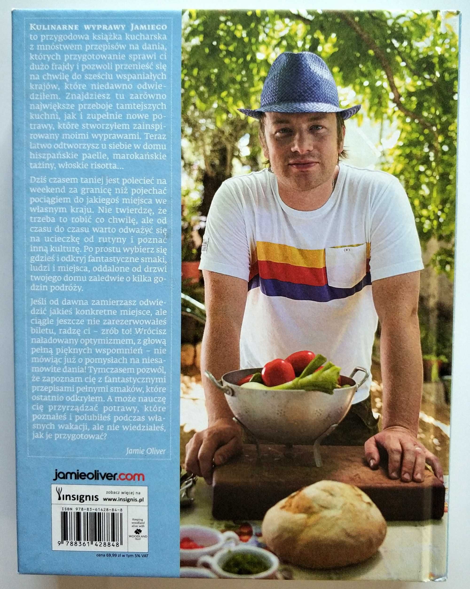 Kulinarne wyprawy Jamiego, JAMIE OLIVER, twarda okładka, HIT!