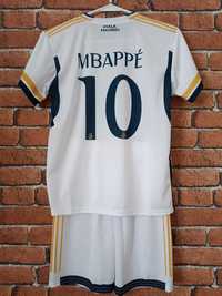 Strój piłkarski dziecięcy Real Madryt Mbappe rozm. 146