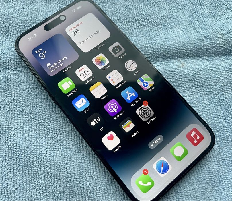 Телефон Apple Iphone 14 Pro Max (2022) 256Gb Space Black 88% Neverlock