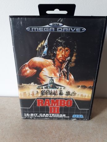 Gra Rambo 3 Sega Megadrive mega drive kompletna retro pudełko