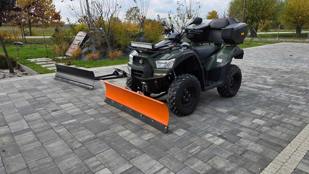 Uniwersalny Pług Śnieżny do Każdego Modelu! Do Quada ATV 4x4