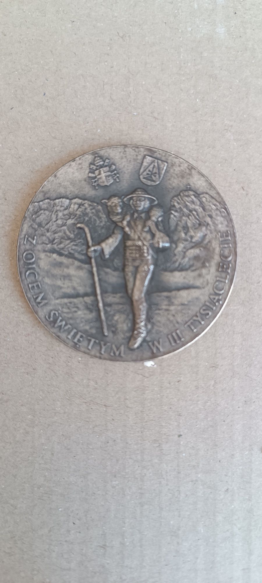 Medal- Jan Paweł II Zakopane 1997 r.Srebro 925
MEDAL JAN PAWEŁ II ZAKO
