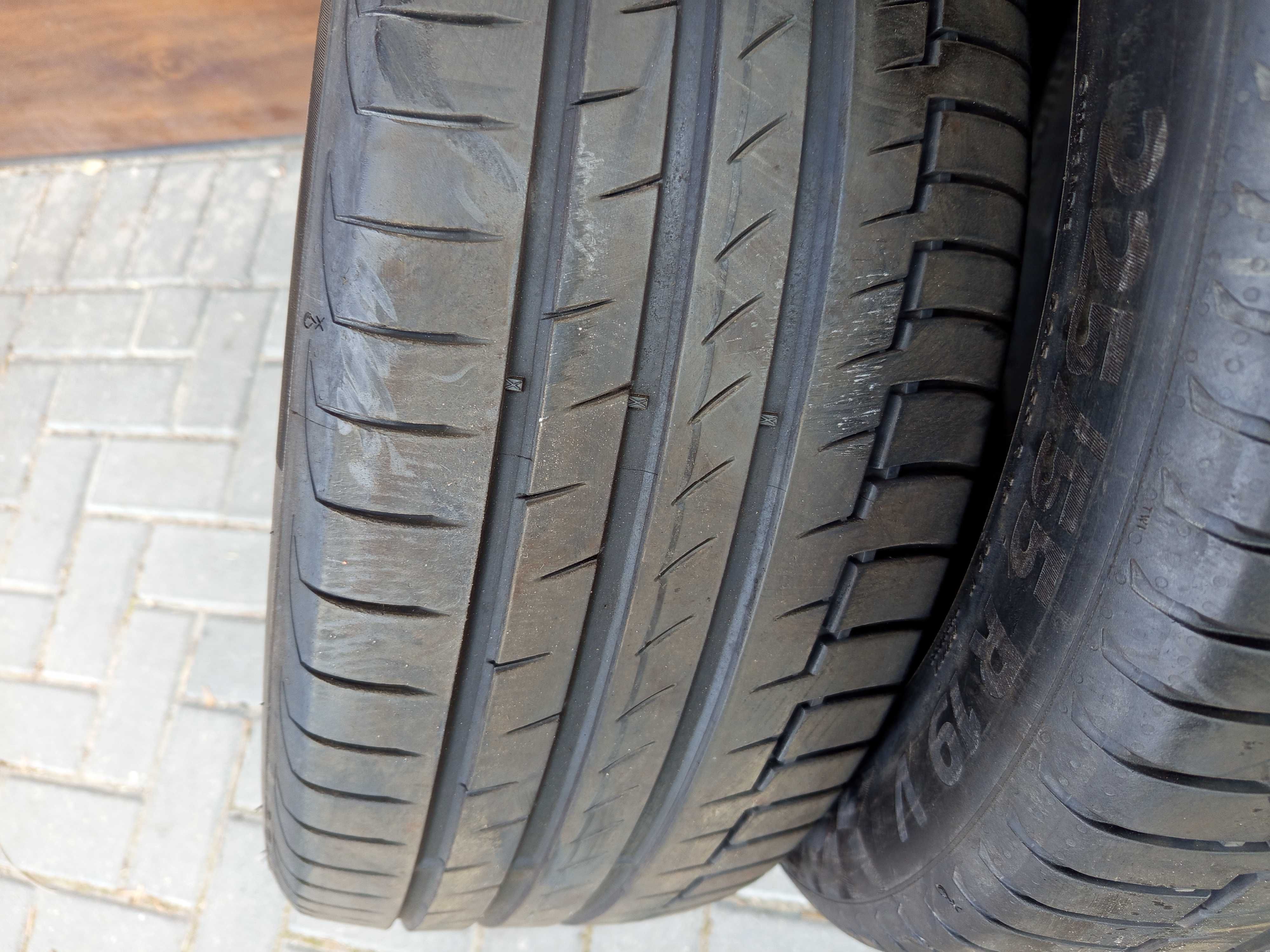 225/55R19 99V Continental Premium Contact6 21r używane jak nowe
