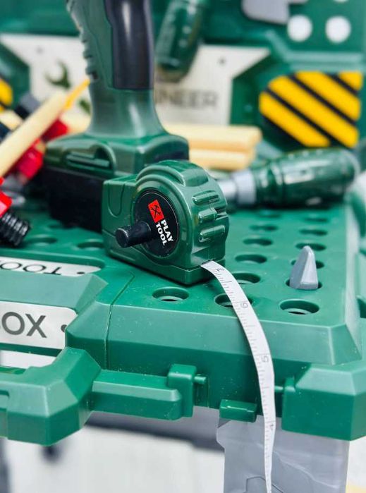 дитяча іграшка справжнього майстра, великий дитячий кейс